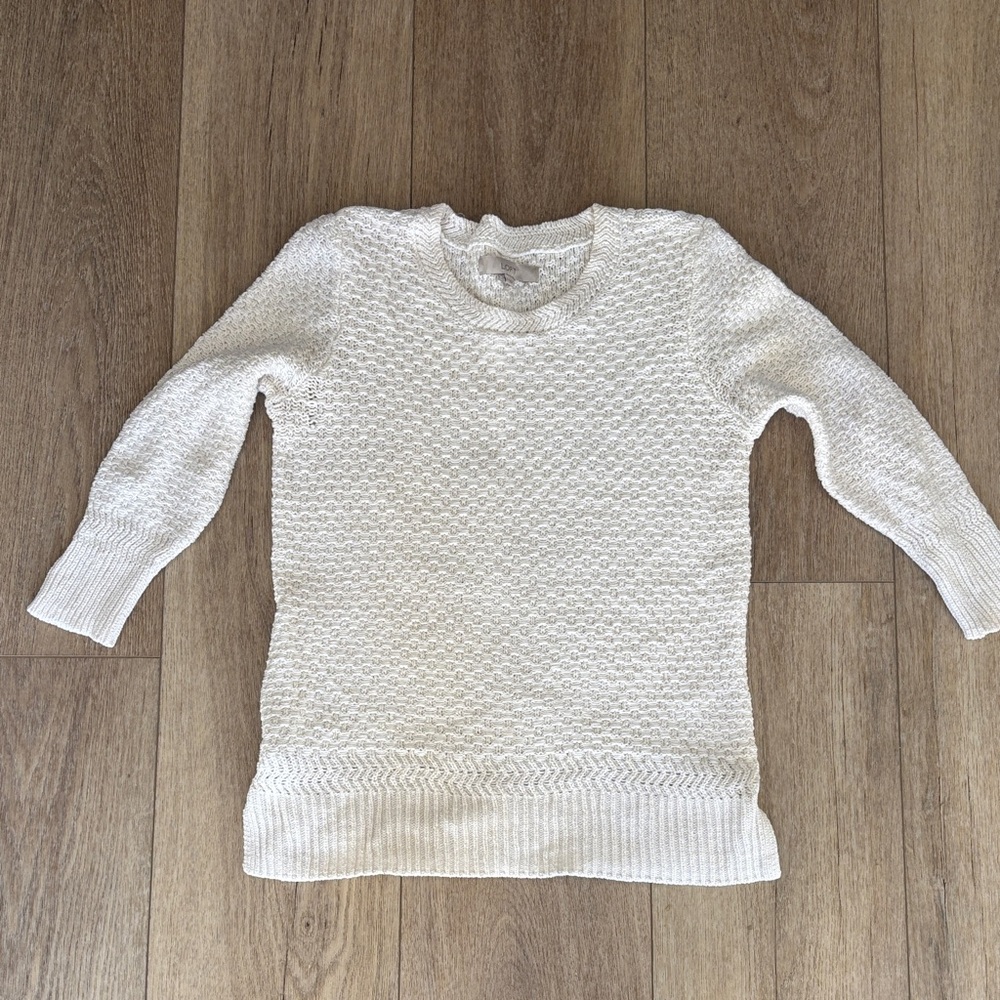 Women's LOFT White Sweater